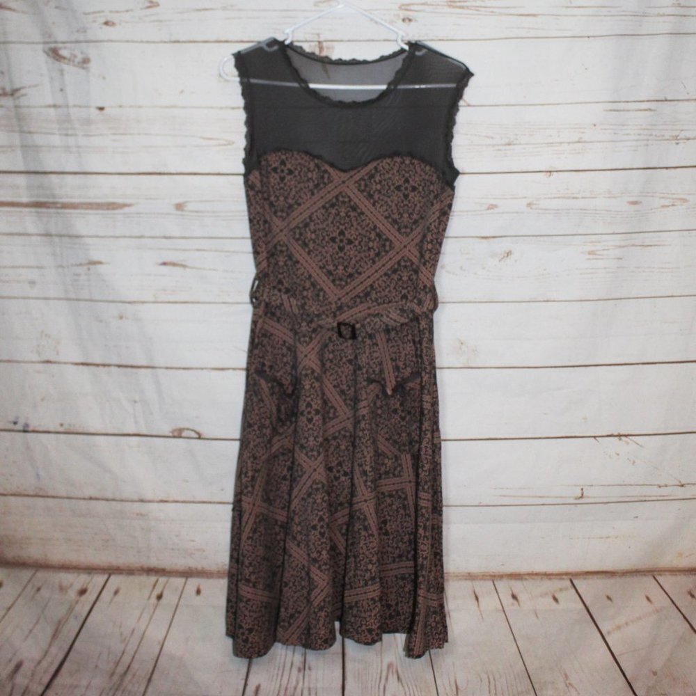 Effie’s Heart Jackie Dress Belt Sheer Medium‎ Gray
